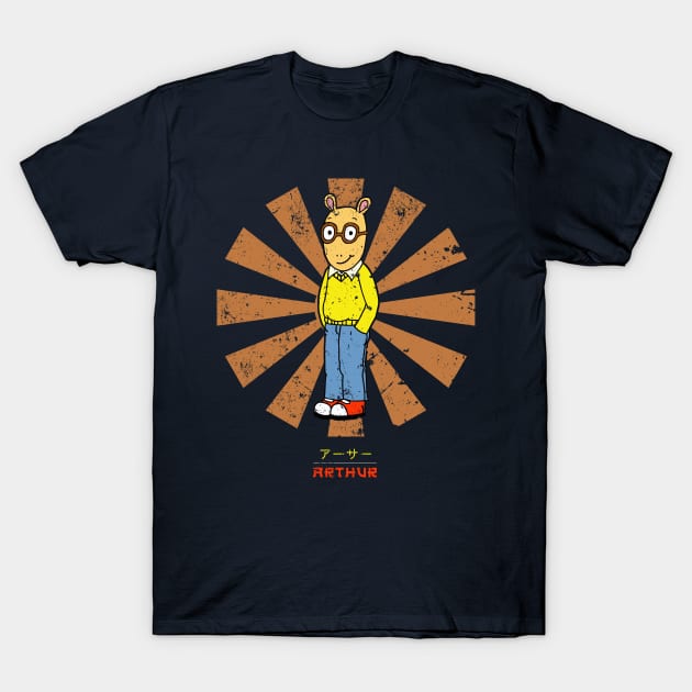 Arthur Retro Japanese T-Shirt by Nova5